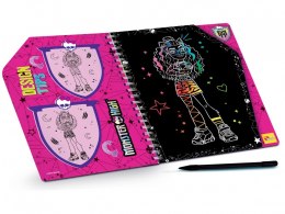 Zdrapywanka sketchbook scratch reveal monster high forever friends
