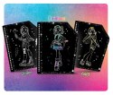 Zdrapywanka sketchbook scratch reveal monster high forever friends