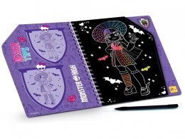 Zdrapywanka sketchbook scratch reveal monster high