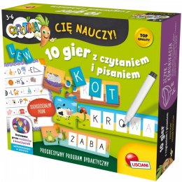 Zestaw carotina - 10 gier z czytaniem i pisaniem
