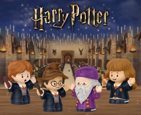 Zestaw figurek little people harry potter 4-pak kamień filozoficzny Zestaw figurek little people harry potter 4-pak kamień filozoficzny