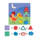 Zestaw plastusiowe zabawy - geometryczne kształty