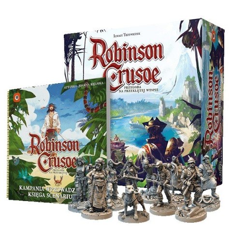 Gra robinson crusoe: edycja kolekcjonerska Gra robinson crusoe: edycja kolekcjonerska
