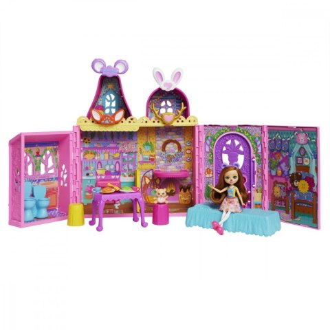 Lalka enchantimals domek przyjaźni z meblami i akcesoriami Lalka enchantimals domek przyjaźni z meblami i akcesoriami