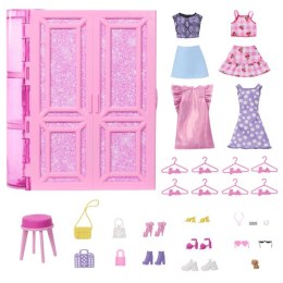 Szafa marzeń lalki barbie z ubraniami