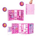Szafa marzeń lalki barbie z ubraniami