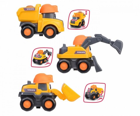 Pojazd budowlany abc volvo 3 rodzaj 12 cm Pojazd budowlany abc volvo 3 rodzaj 12 cm