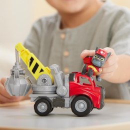 Pojazd psi patrol rubble i jego ekipa dźwig