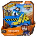 Pojazd psi patrol rubble i jego ekipa wheeler
