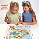 Puzzle obserwacyjne - mapa polski 100 elementów