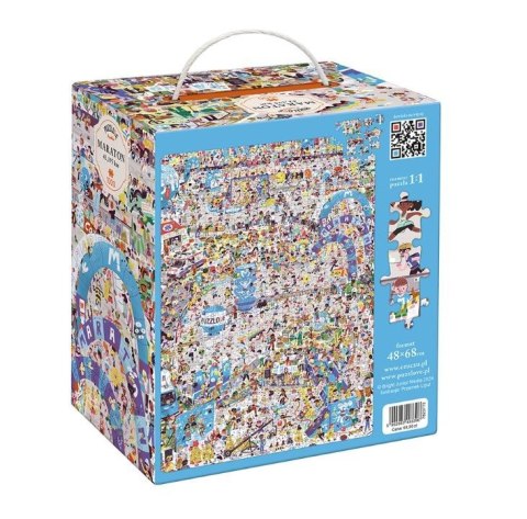 Puzzle puzzlove maraton 42,195 km 1000 elementów Puzzle puzzlove maraton 42,195 km 1000 elementów