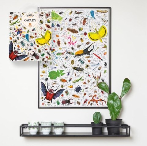 Puzzle puzzlove owady 1000 elementów Puzzle puzzlove owady 1000 elementów