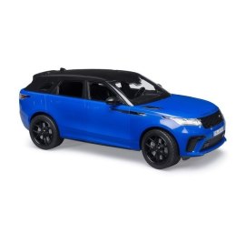 Samochód range rover velar niebieski