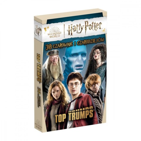 Gra karciana top trumps harry potter 30 czarownic i czarodziejów Gra karciana top trumps harry potter 30 czarownic i czarodziejów