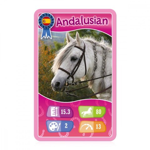 Gra karciana top trumps konie, kucyki i jednorożce Gra karciana top trumps konie, kucyki i jednorożce