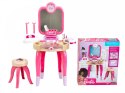 Toaletka barbie z lampą do paznokci hybryd
