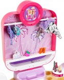 Toaletka barbie z lampą do paznokci hybryd