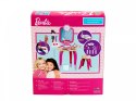 Toaletka barbie z lampą do paznokci hybryd