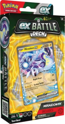 Karty battle deck miraidon ex