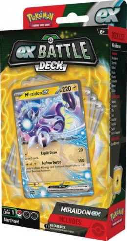 Karty battle deck miraidon ex