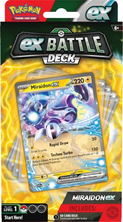Karty battle deck miraidon ex Karty battle deck miraidon ex