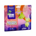 Klocki mini waffle - saszetka diplodok i dżungla 25 elementów