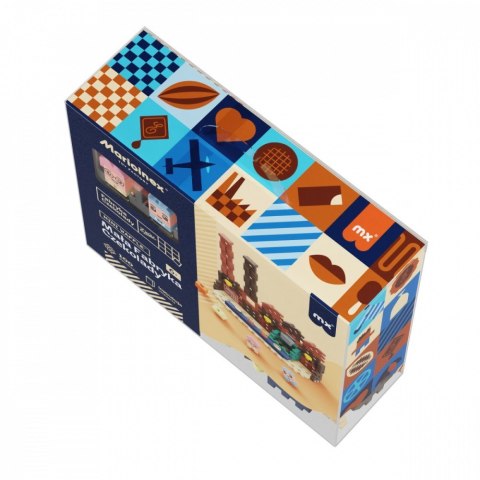 Klocki mini waffle wedel - mała fabryka czekolady 100 elementów Klocki mini waffle wedel - mała fabryka czekolady 100 elementów