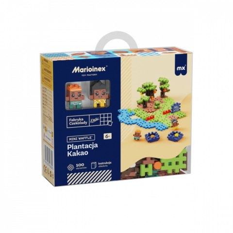 Klocki mini waffle wedel - plantacja kakao 100 elementów Klocki mini waffle wedel - plantacja kakao 100 elementów
