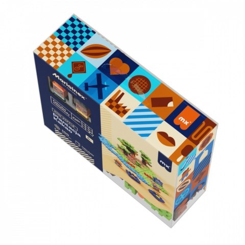 Klocki mini waffle wedel - plantacja kakao 100 elementów Klocki mini waffle wedel - plantacja kakao 100 elementów
