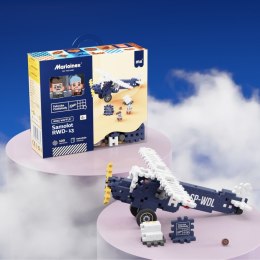 Klocki mini waffle wedel - samolot rwd-13 120 elementów