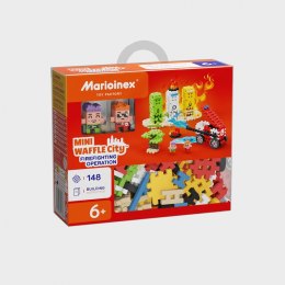 Klocki waffle mini - akcja strażacka 148 elementów