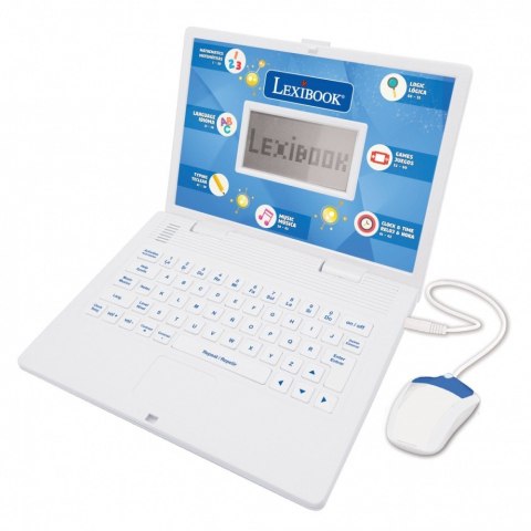 Laptop edukacyjny dwujęzyczny pl/ eng 124 aktywności Laptop edukacyjny dwujęzyczny pl/ eng 124 aktywności