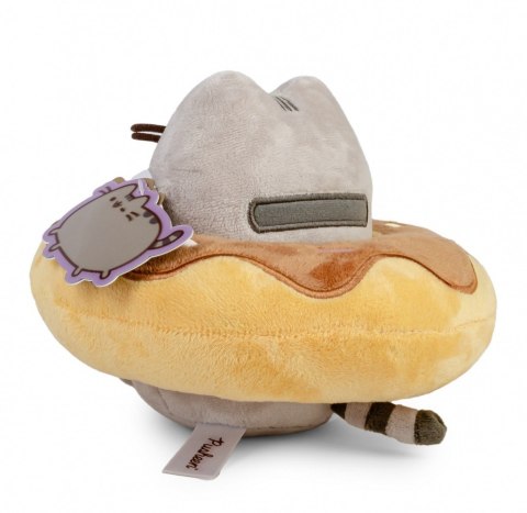 Maskotka pusheen in a chocolate donut Maskotka pusheen in a chocolate donut