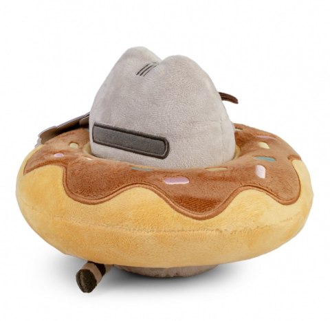 Maskotka pusheen in a chocolate donut Maskotka pusheen in a chocolate donut