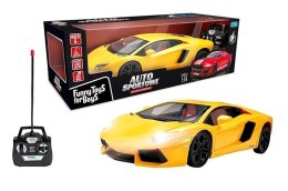 Auto r/c tfb żółte