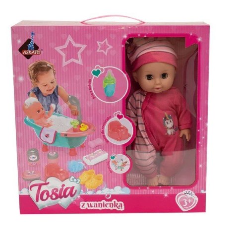 Lalka tosia z wanienką Lalka tosia z wanienką