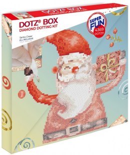Zestaw diamond dotz Święty mikołaj wiwatuje