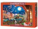 Puzzle 2000 elementów romantyczna noc w wenecji