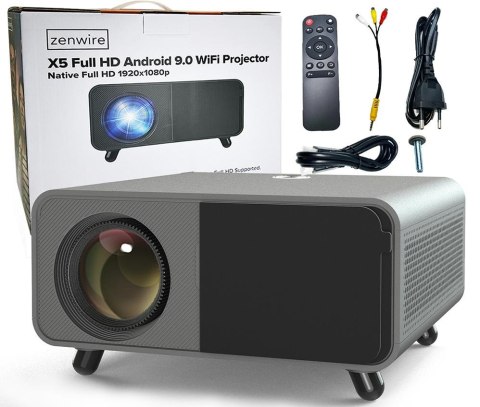 Projektor Zenwire X5 Android WiFi Full HD 4K 16500lm Projektor Zenwire X5 Android WiFi Full HD 4K 16500lm