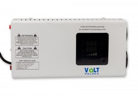 Stabilizator napięcia Volt Polska AVR 1000VA Slim Stabilizator napięcia Volt Polska AVR 1000VA Slim