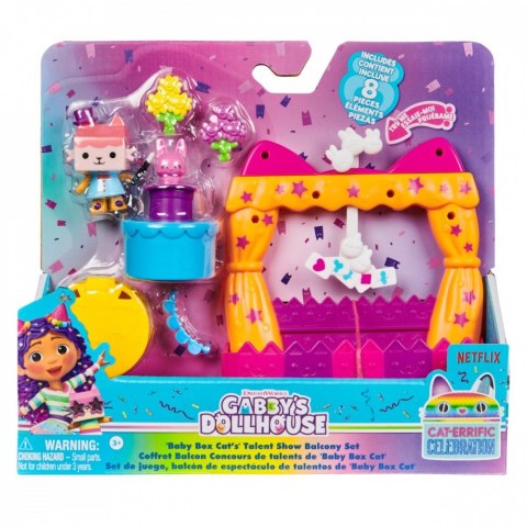 Zestaw figurek koci domek gabi balkonik do domku, magiczne sztuczki Zestaw figurek koci domek gabi balkonik do domku, magiczne sztuczki