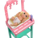 Lalka barbie lekarz pediatra ciemne włosy