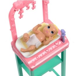 Lalka barbie lekarz pediatra ciemne włosy