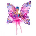 Lalka barbie motylkowa baletnica 2w1 przemiana