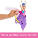 Lalka barbie motylkowa baletnica 2w1 przemiana