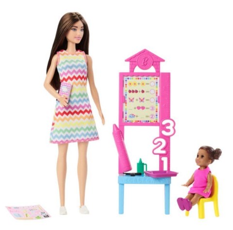 Lalka barbie nauczycielka Lalka barbie nauczycielka