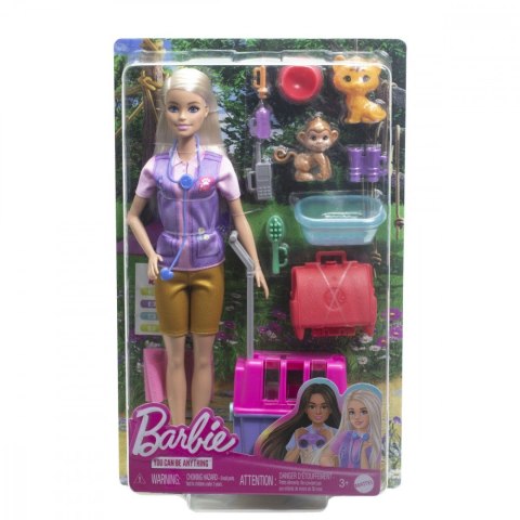 Lalka barbie ratowniczka zwierząt kariera Lalka barbie ratowniczka zwierząt kariera