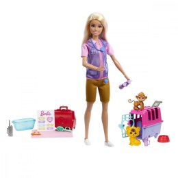 Lalka barbie ratowniczka zwierząt kariera