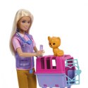 Lalka barbie ratowniczka zwierząt kariera