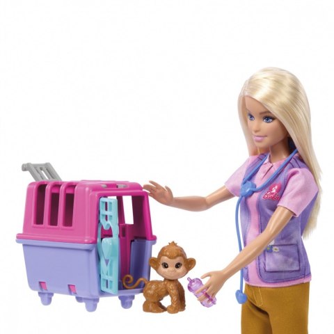 Lalka barbie ratowniczka zwierząt kariera Lalka barbie ratowniczka zwierząt kariera